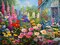 Flowers Diamond Painting Kits for Adults, Wild Flowers Diamond Art Kits Full Drill Diamond Gem Art Painting Kits
